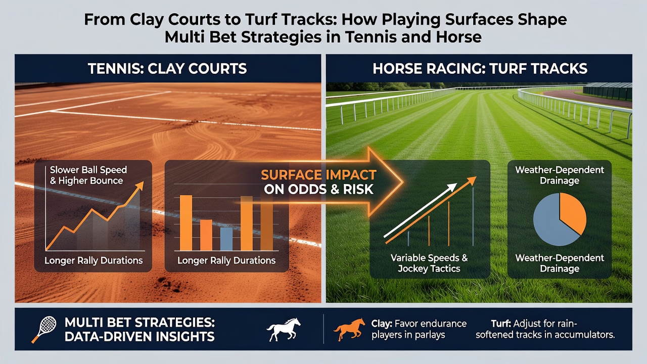 Jockey guiding a horse along a turf track with other runners visible in the background